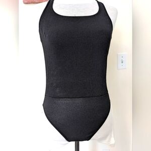 🌹Zara Knit black bodysuit.